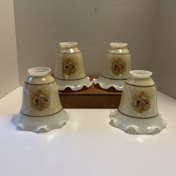 Milk Glass Lamp Globes
