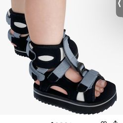 Restpo Toe Walking Sandal - Prevent Tip Toe Walking for Kids with Neurological disorders, Autism, ADHD, Aspergers and Cerebral Palsy - Sizes 6-11