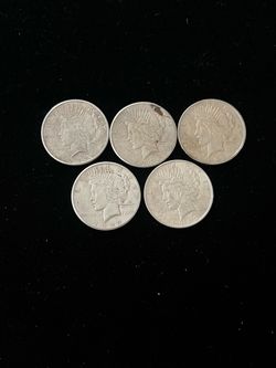 1922 Peace Silver Dollars