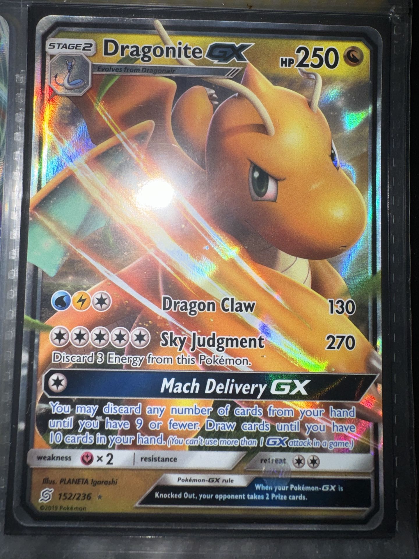 Pokemon Dragonite EX