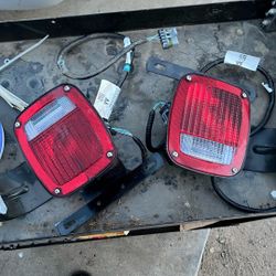 Trailer Lights With Harness