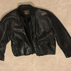 Vintage Vanson "Boston" Perforated Cafe Racer - Hand-Built USA