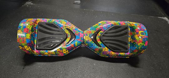 Swagtron T882 EVO Freestyle Hoverboard - colorful custom graphic