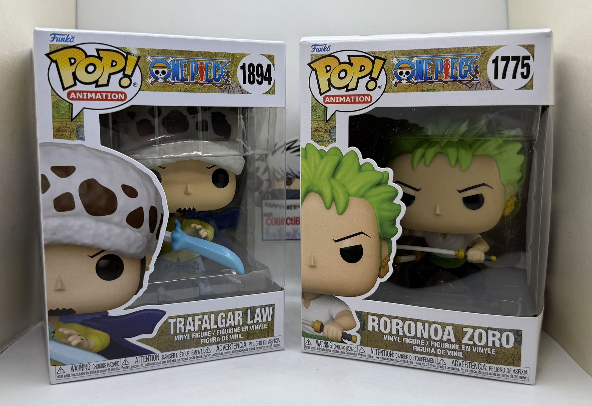 One Piece - Law & Zoro Funko POP! 2 POP Bundle