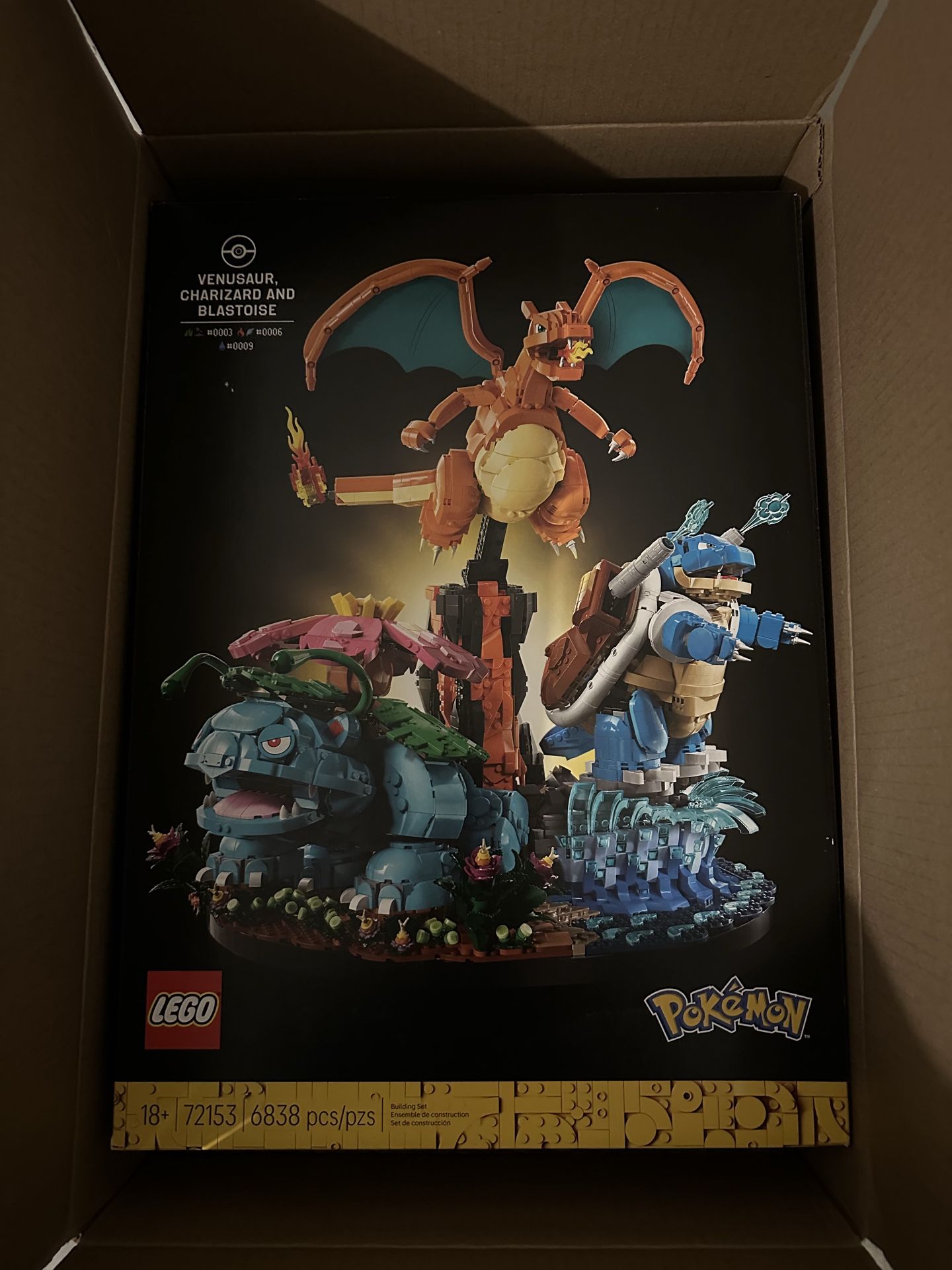 Pokemon x Lego Charizard blastoise venusaur
