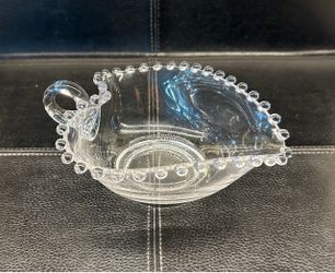 Imperial Candlewick Heart Shaped Bowl