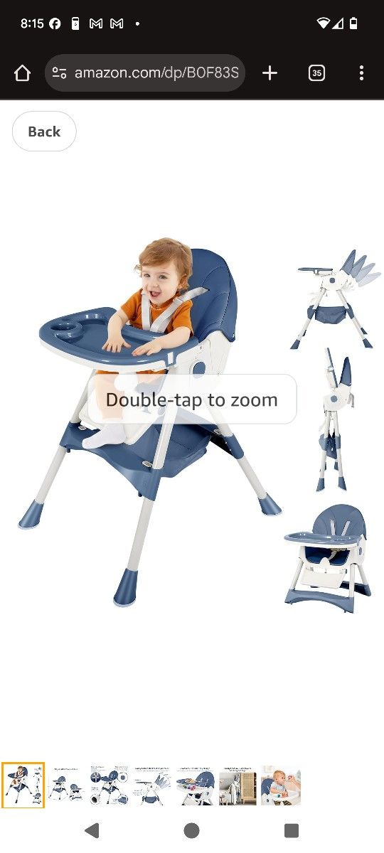 Baby High Chair Brand New In Box