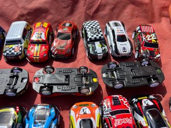 Lot of Toy Die-Cast Race Cars