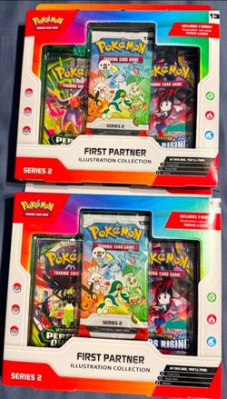 Pokemon TCG First Partner Illustration Collection x2