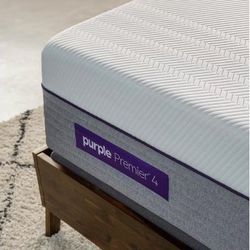 King Size Mattress Purple Premier 4 Wrapped in Plastic 13” Inches Thick Direct From Factory Same Day Delivery  