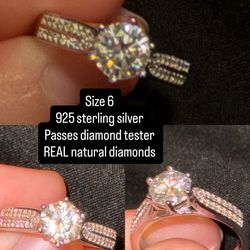 Size 6 Engagement Ring