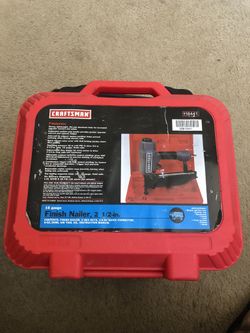Craftzman Finish Nailer 2 1/2-in