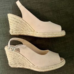 Pink Suede wedges Shoes