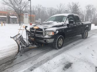 Snow plowing available