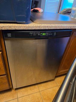Kenmore stainless steel dishwasher