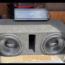 2 X 12 In Skar DDX w/ 2k Skar amp 