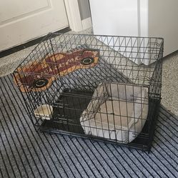 Large dog kennel