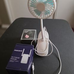 Electronics Bundle Fan WiFi Extender Mini Portable Fan