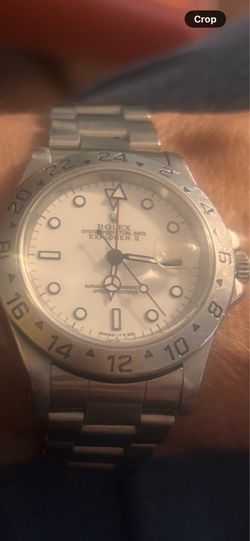 Genuine Rolex stainless steel explorer2