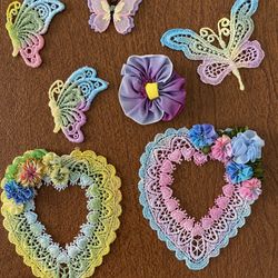 Hand Dyed Lace