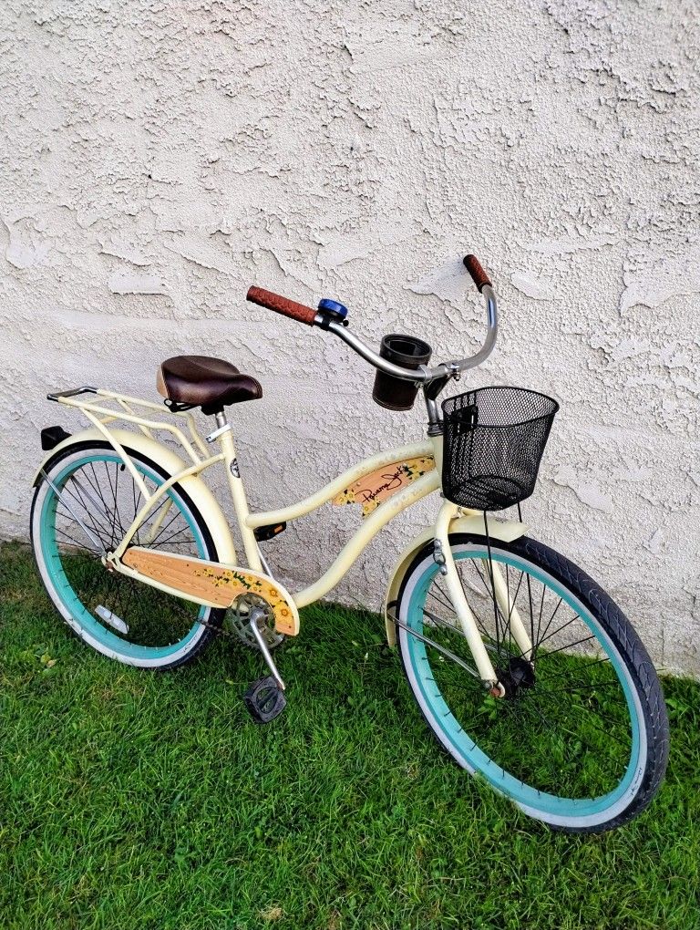 Women's Huffy Panama Jack 26" Beach Cruiser Bike Bicicleta Basket Bell