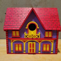 Hand Painted Bird House