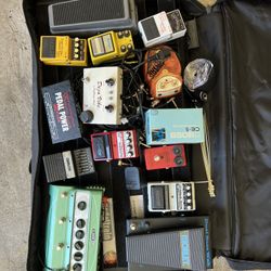 Lots of Different Pedals