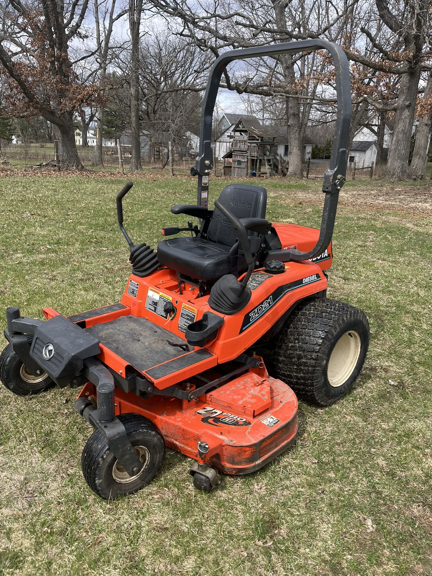 Kubota 60 Inch Mower diesel