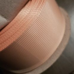 New Peach Ribbon 25 yards