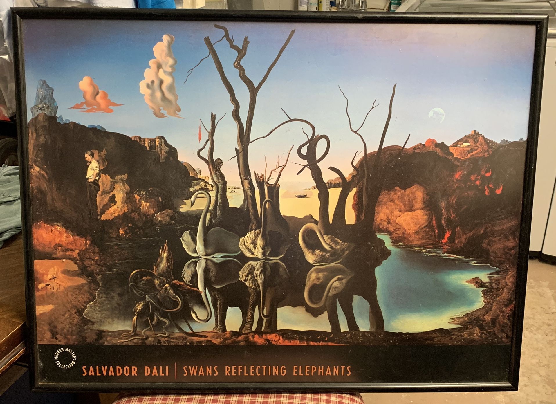 Salvador Dali Swans, Reflecting Elephants.