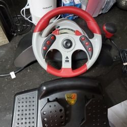 Madcatz Steering Wheel Gamecube &Playstation 