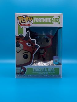 (NEW) Funko POP! Fortnite #462 Tricera Ops (VAULTED) Perfect Gift for any Fortnite fan or collector