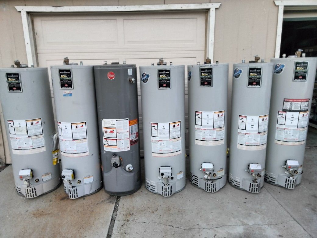 Water HEATERS Boylers New And Used One We Have TANKLESS Water Heaters
