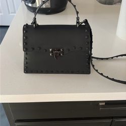 Matte Finish Studded Convertible Jelly Bag  