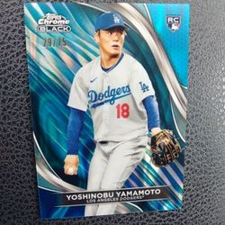 Yoshinobu Yamamoto Baseball Card 