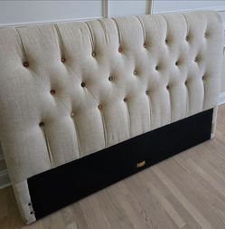 World Market Fabric Headboard Queen