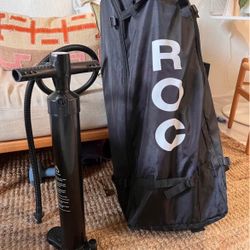 ROC Inflatable Paddle Board – 10’ (Complete Set, Like New!)