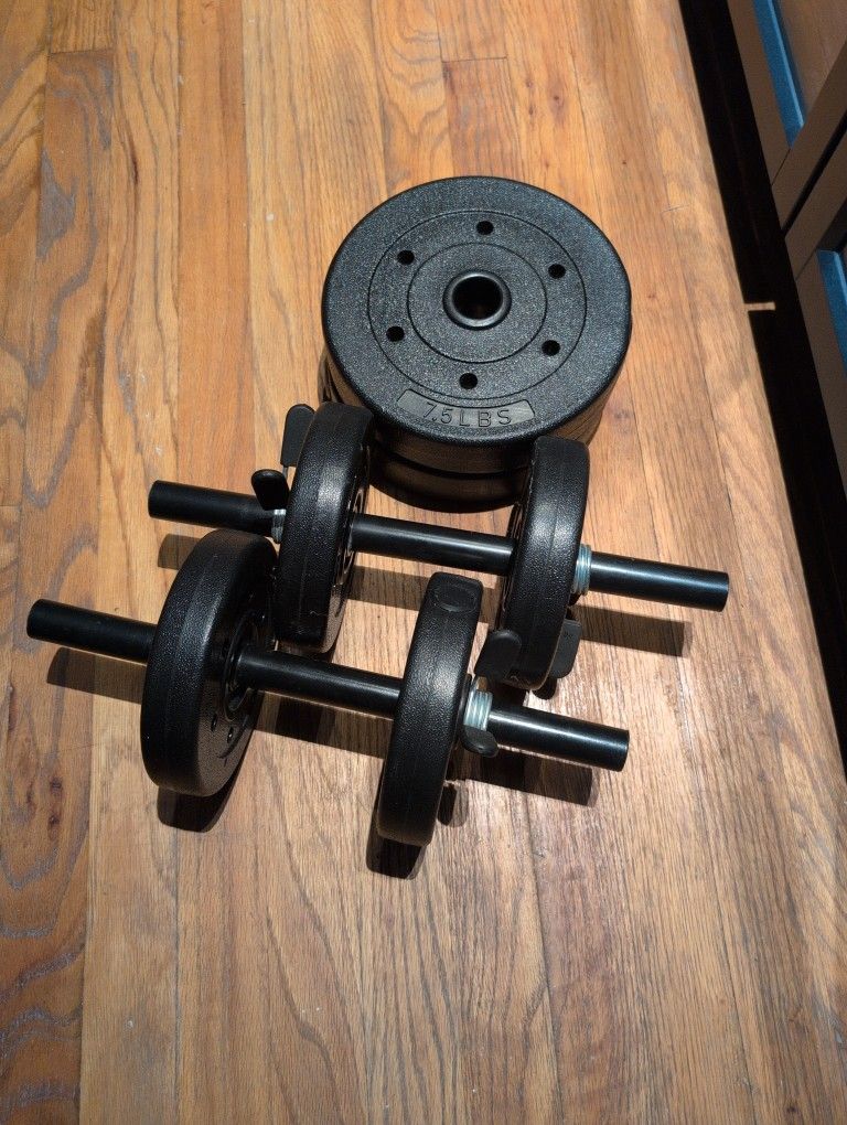 Dumbbells and Additional Weights