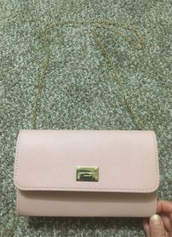Beautiful women bag with a golden chain