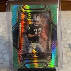 2021 Panini Select Dragonscale /89 Marcus Allen