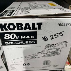Kobalt 80V Cordless Blower