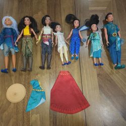 Raya And The Last Dragon Bundle Raya Sisu Namaari Chief Benja Set 7 Dolls