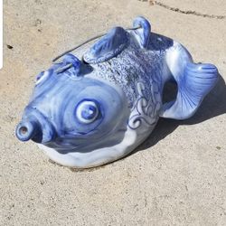 Ceramic Koi Fish Tea Pot 