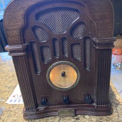 Vintage Ritz 411A Radio Cassette Player Wood Case The Great Golden Hit