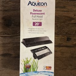 AQUEON 20”  deluxe fluorescent full hood