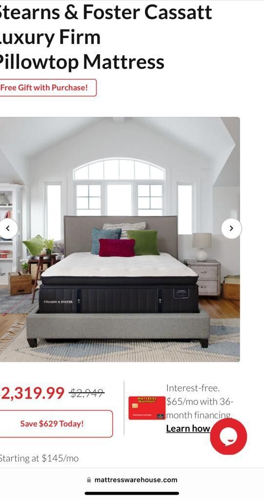 Bed and mattress for sale. LIKE NEW