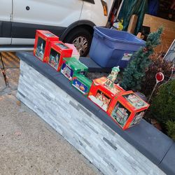 Christmas Porcelain  Village  Houses 