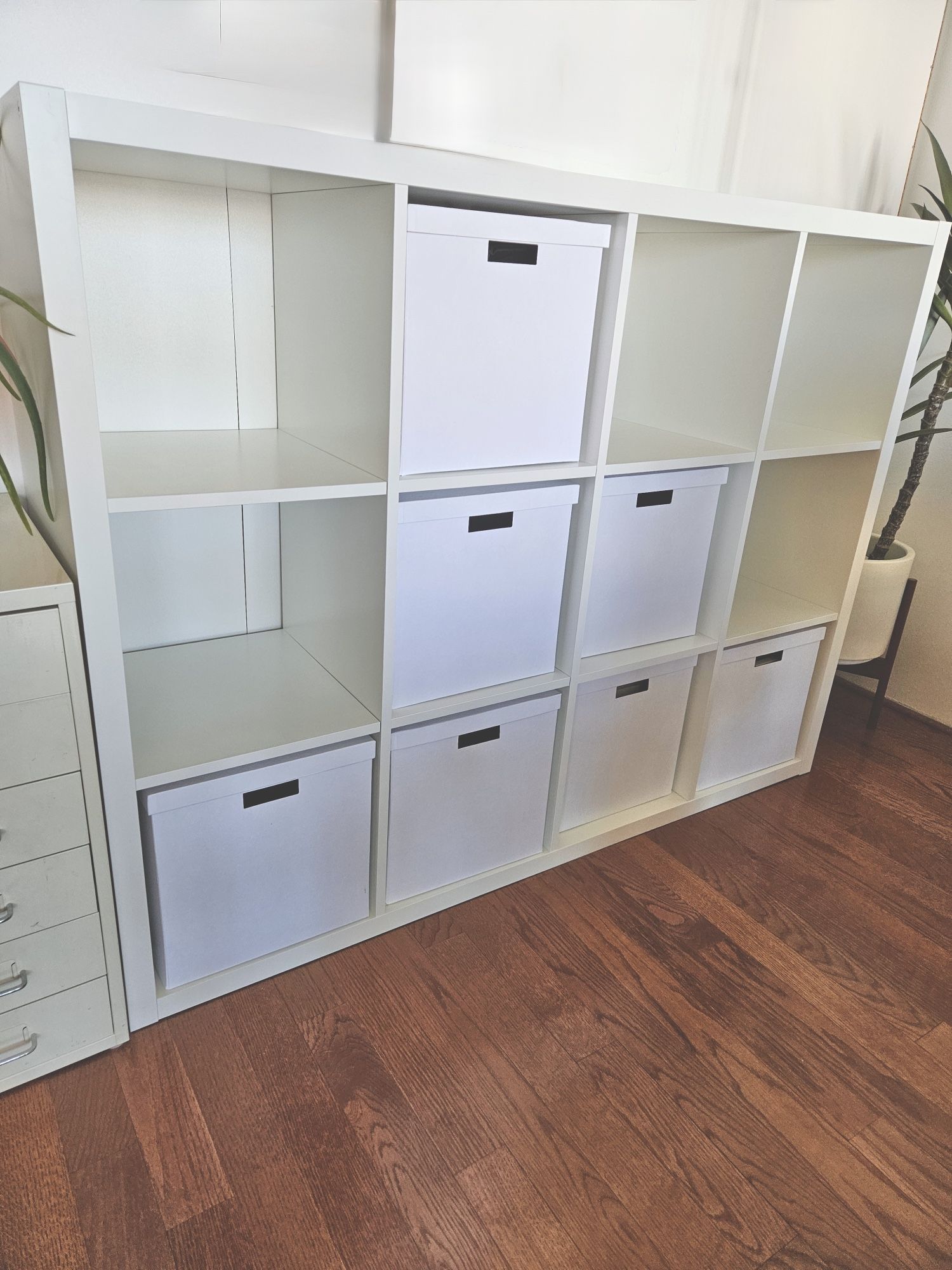 IKEA KALLAX 12-compartment shelf unit