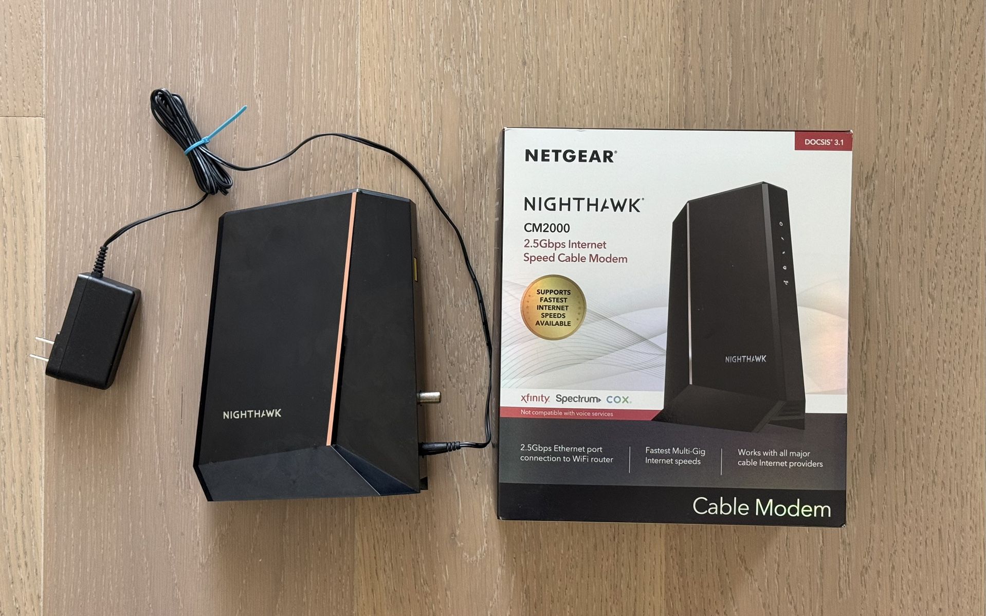 Netgear Cable Modem (Xfinity, Spectrum Cox)