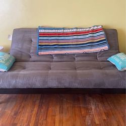 Grey Queen Size Futon in Excellent Condition!